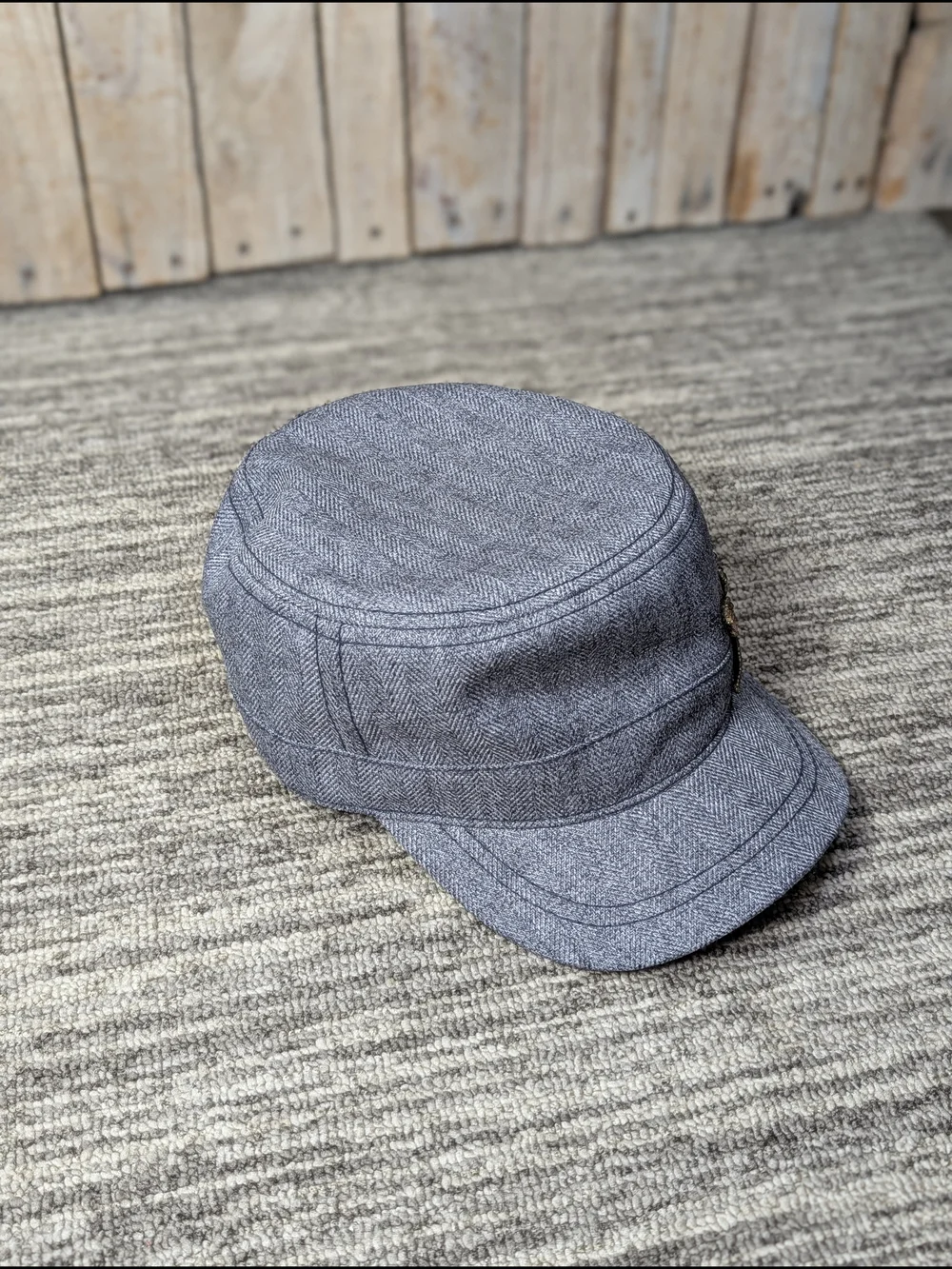Women's Stylish Hat with Beaded Detail